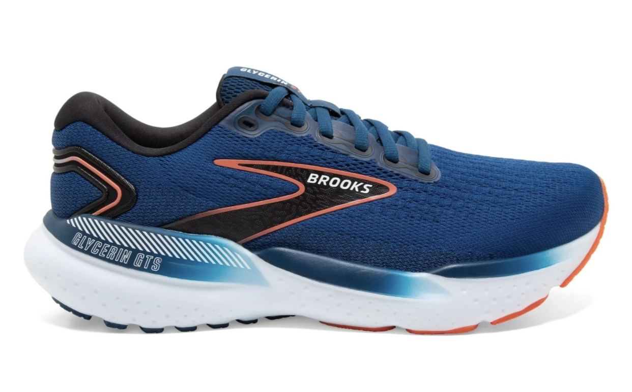 Running Shoes for Adults Brooks Glycerin GTS 21 Blue